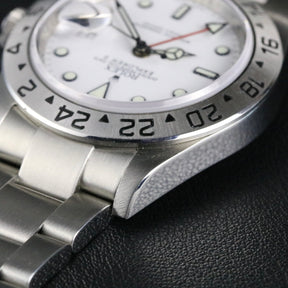 2008 Rolex 16570 Explorer Ⅱ Polar Inner Bezel Engraved