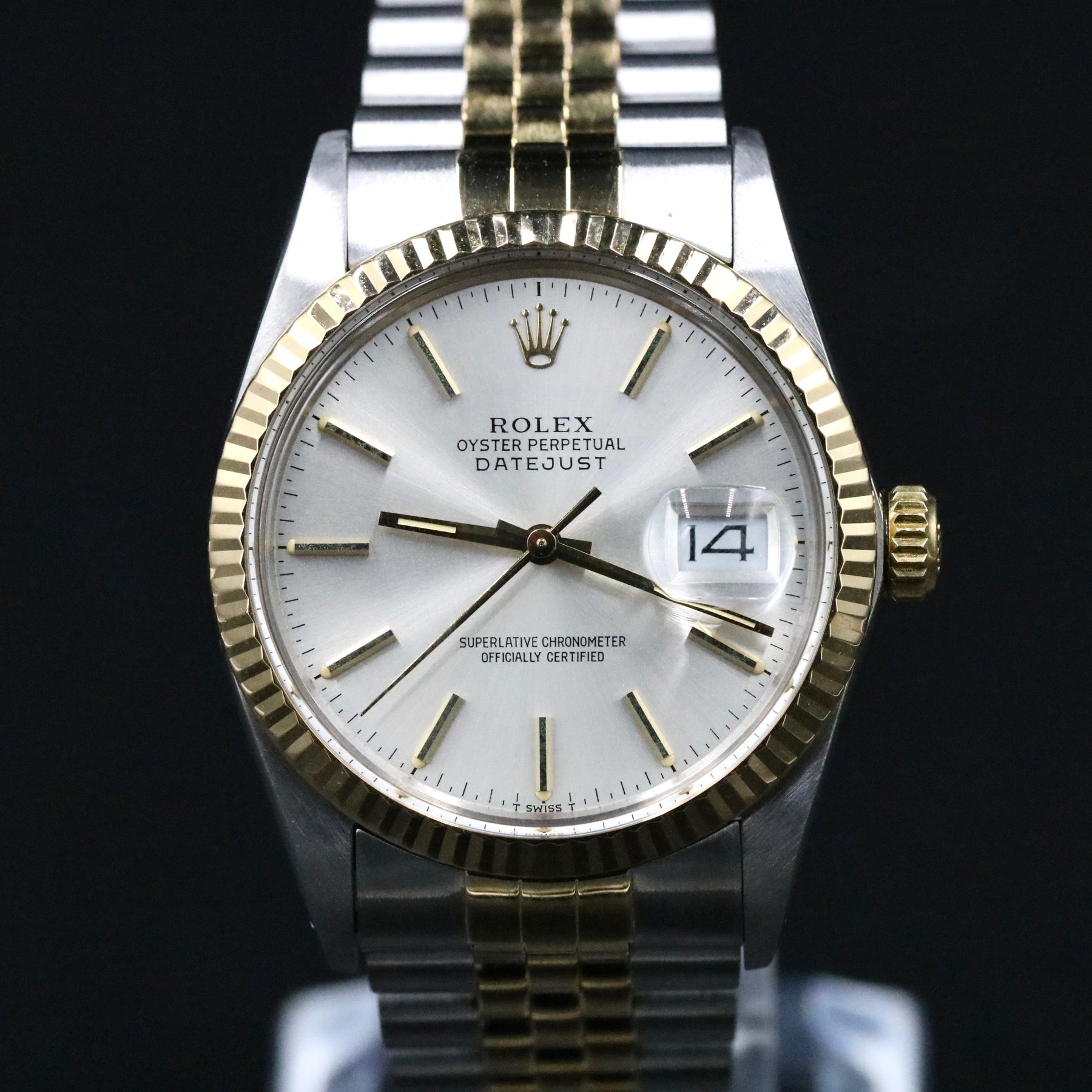 1986 Rolex 16013 Datejust 36mm Silver Dial