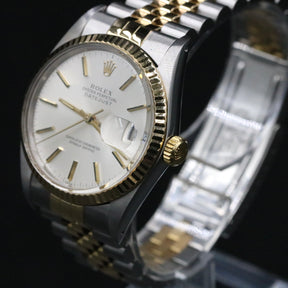 1986 Rolex 16013 Datejust 36mm Silver Dial