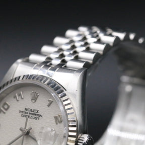 1996 Rolex 16234 Datejust 36mm Ivory Arabic Computer Dial