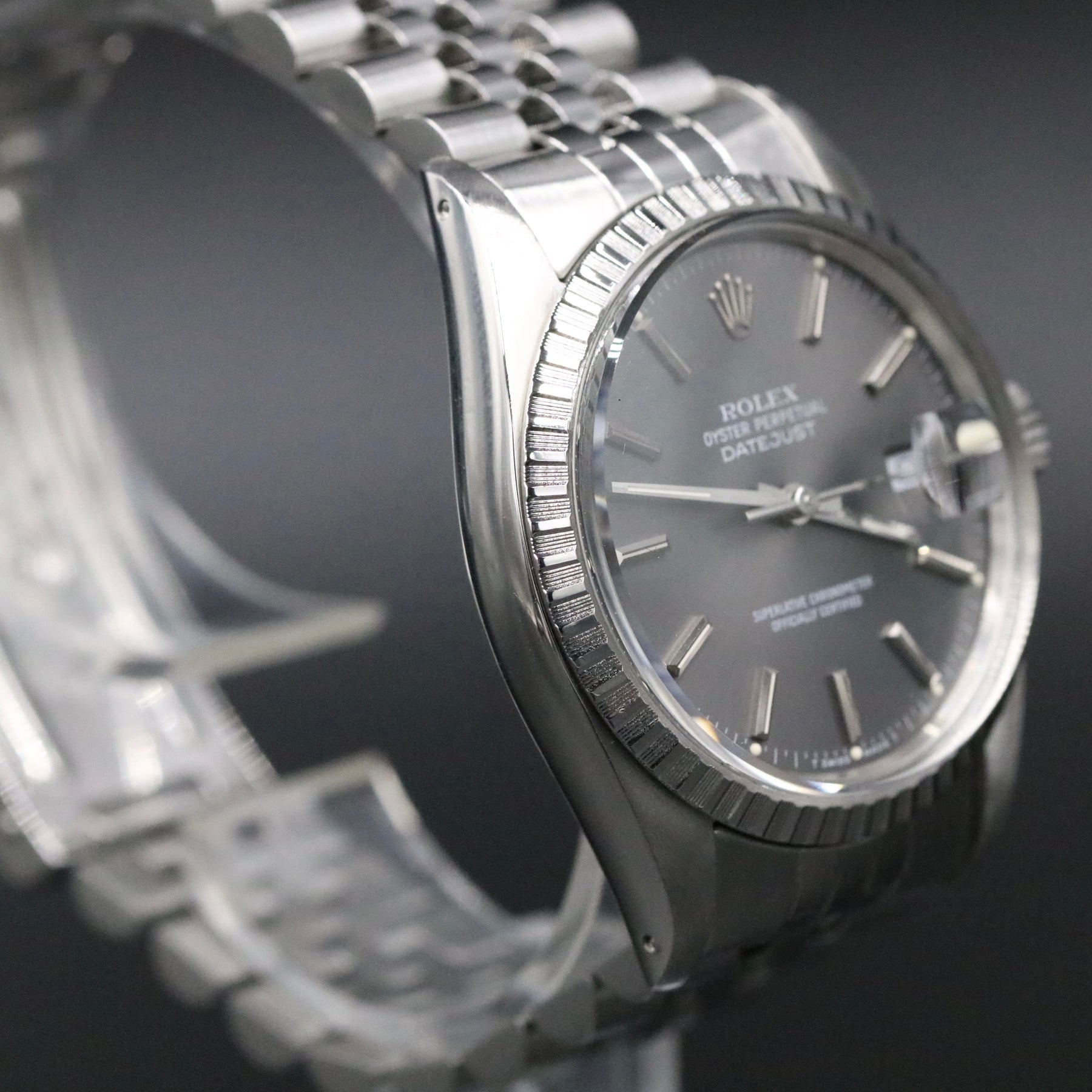 1986 Rolex 16030 Datejust 36mm Grey Dial