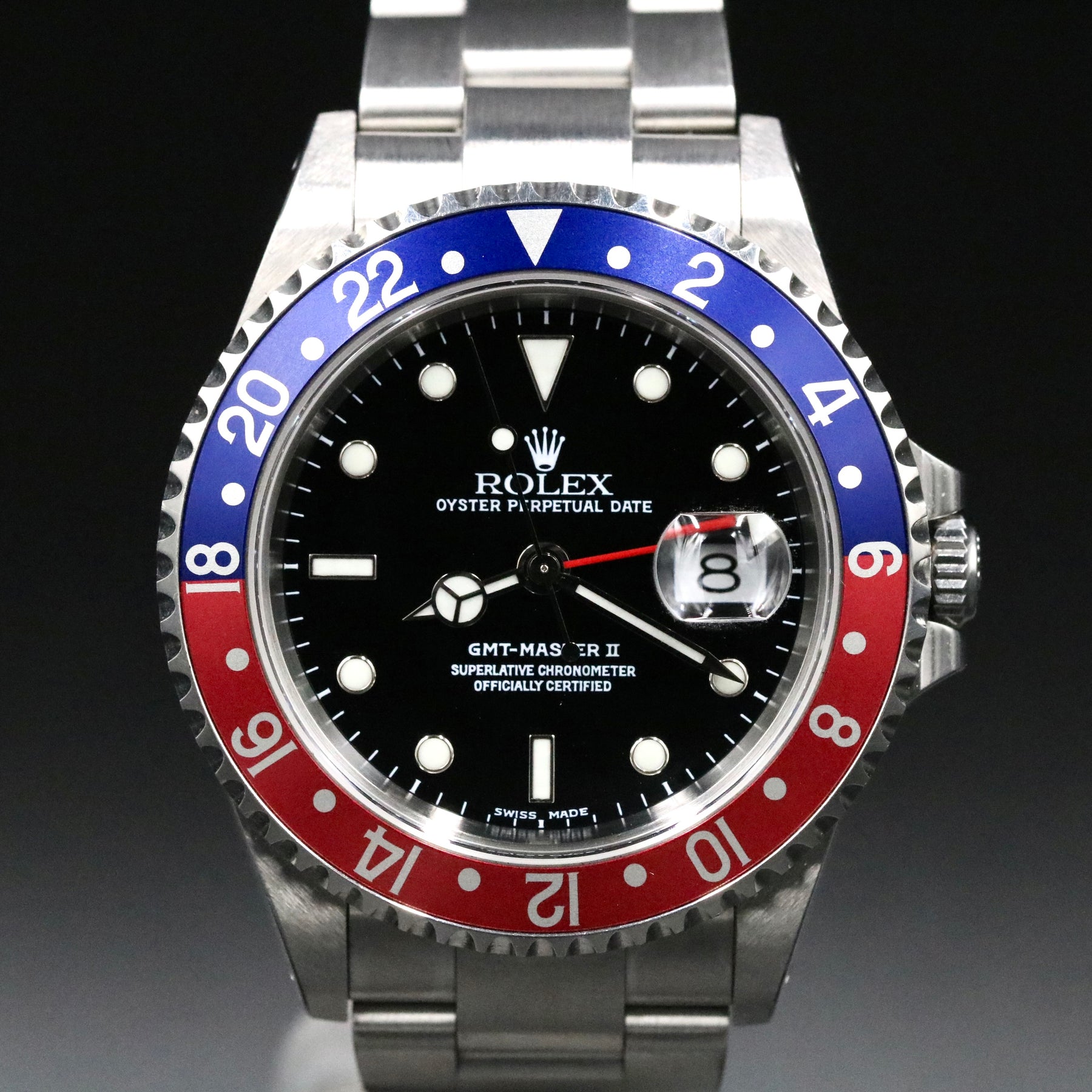 2001 Rolex 16710 GMT-Master Ⅱ "Pepsi" with Papers