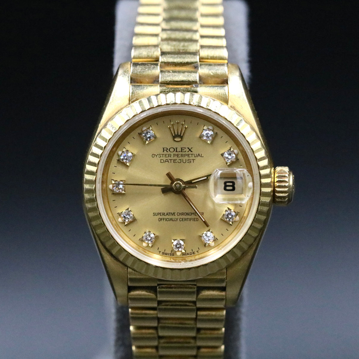 1989 Rolex 69178 36mm 18K Yellow Gold Datejust with Paper