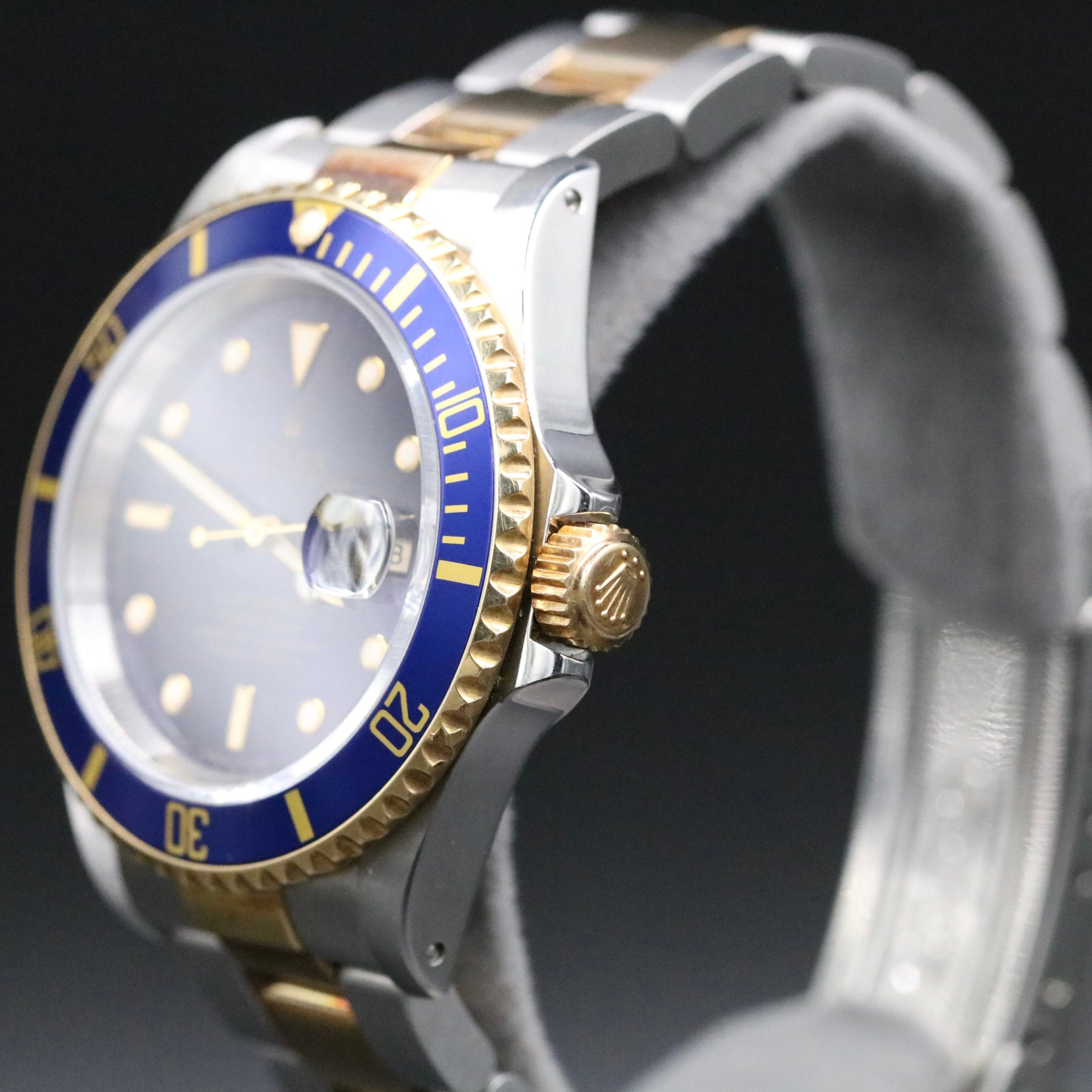 1990 Rolex 16613 Submariner Blue with Papers