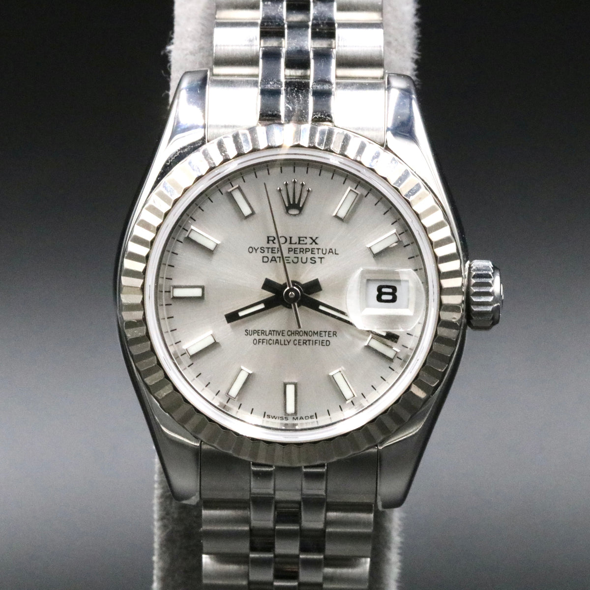 2005 Rolex 179174 Datejust 26mm Hidden Clasp with Box & Papers