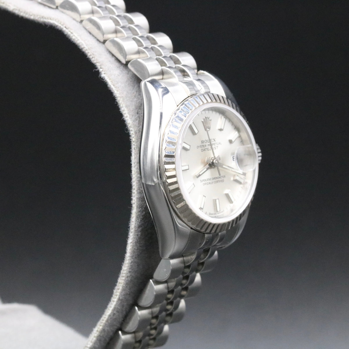 2005 Rolex 179174 Datejust 26mm Hidden Clasp with Box & Papers