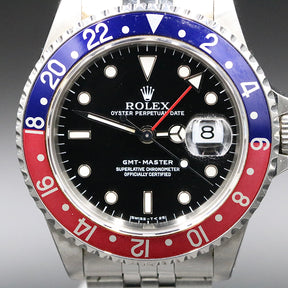 1991 Rolex 16700 GMT-MASTER Pepsi with Papers