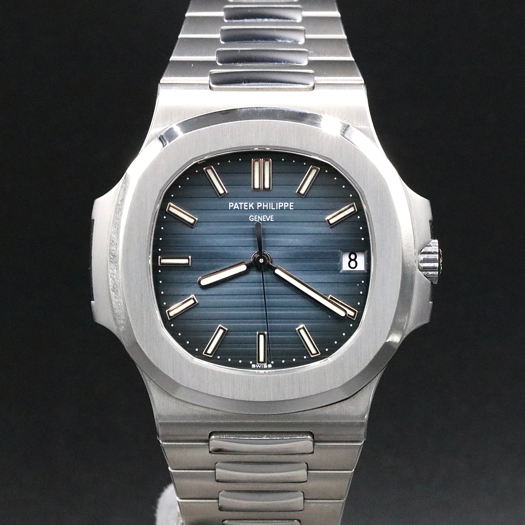 2011 Patek Philippe 5711/1A-010 Nautilus Blue Dial with Box & Papers