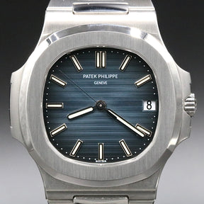 2011 Patek Philippe 5711/1A-010 Nautilus Blue Dial with Box & Papers