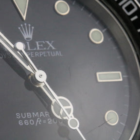 1987 Rolex 5513 No-Date Submariner Serviced Dial, Serviced Hands with RSC