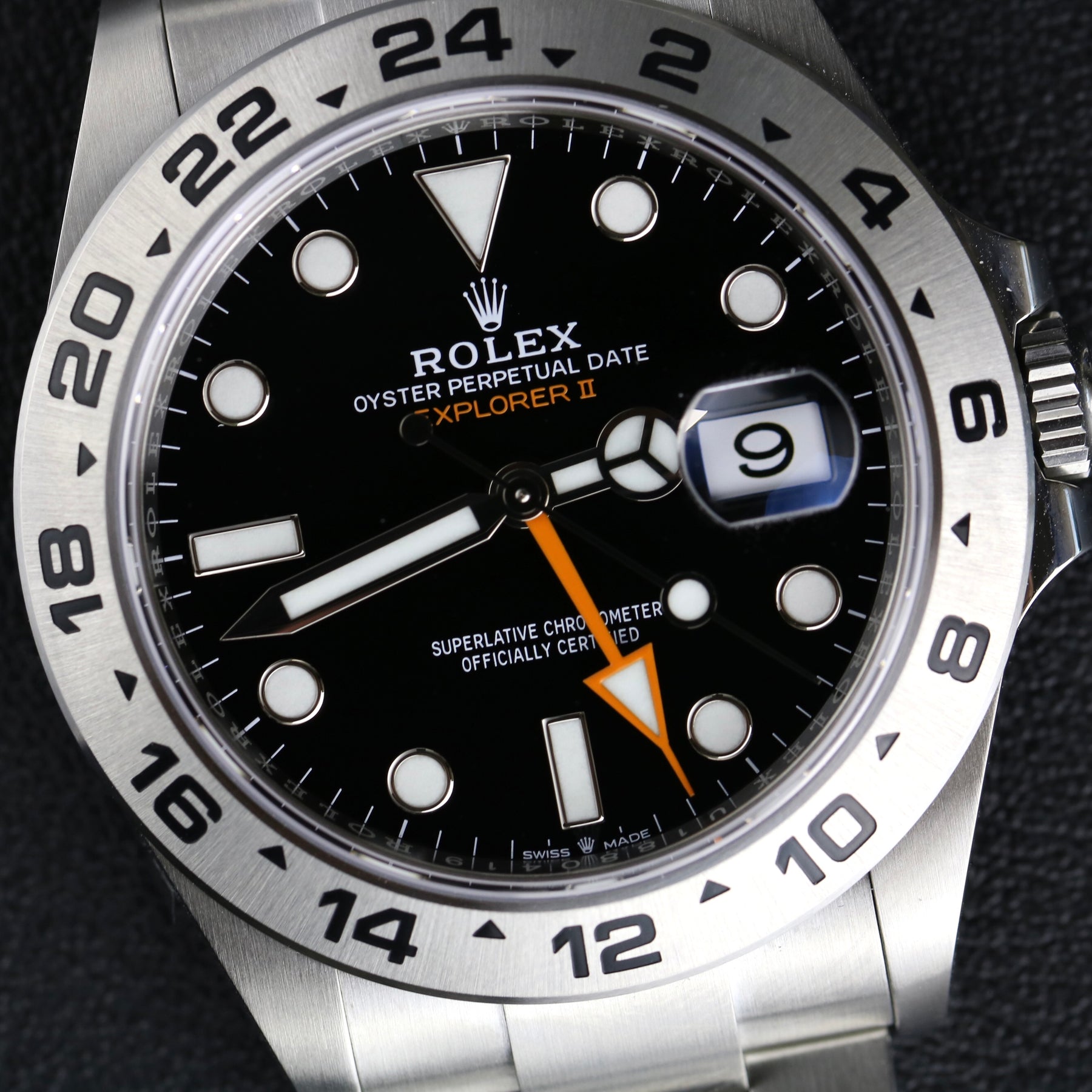 2021 Rolex 226570 42mm Explorer Ⅱ Black Dial