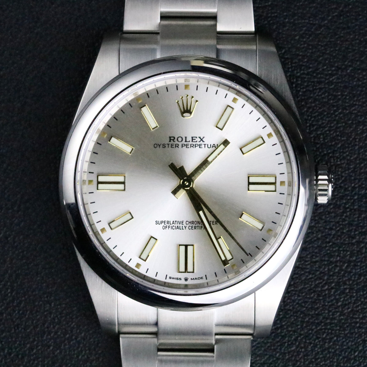 2022 Rolex 124300 41mm Oyster Perpetual Silver Dial Unworn