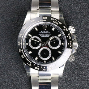 2019 Rolex 116500LN Daytona Black Ceramic Bezel Fully Stickered