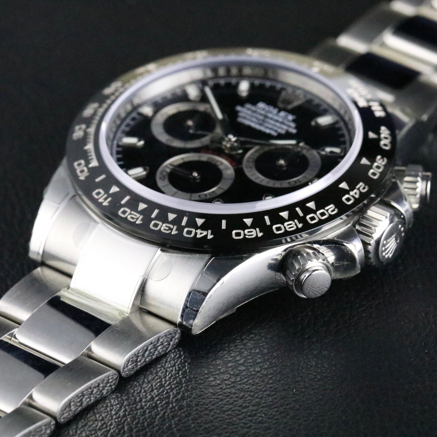 2019 Rolex 116500LN Daytona Black Ceramic Bezel Fully Stickered