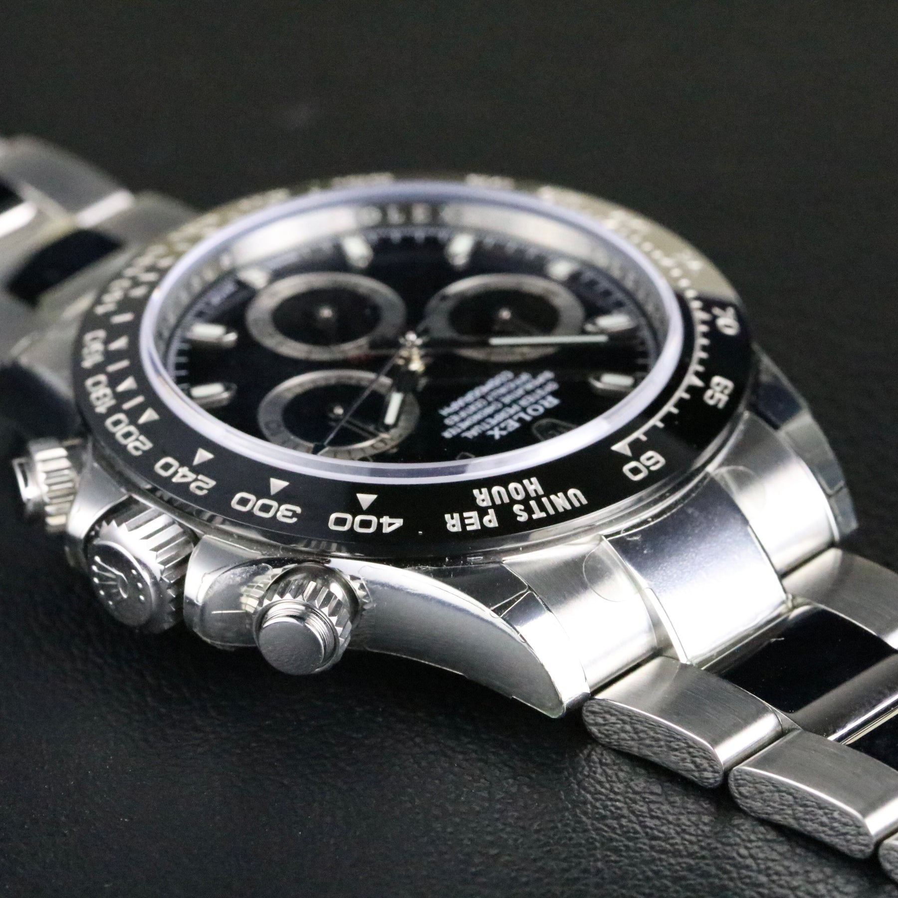 2019 Rolex 116500LN Daytona Black Ceramic Bezel Fully Stickered