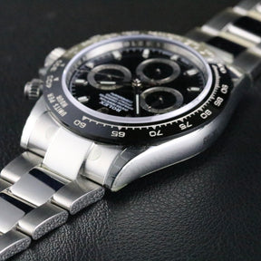 2019 Rolex 116500LN Daytona Black Ceramic Bezel Fully Stickered