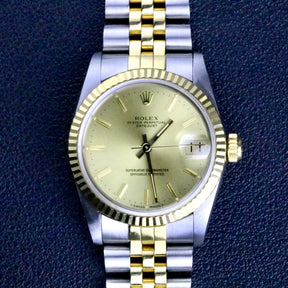 1986 Rolex 68273 Datejust 31mm Holes Case