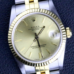 1986 Rolex 68273 Datejust 31mm Holes Case