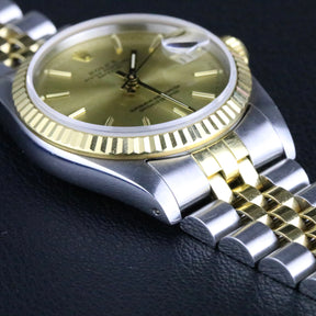 1986 Rolex 68273 Datejust 31mm Holes Case