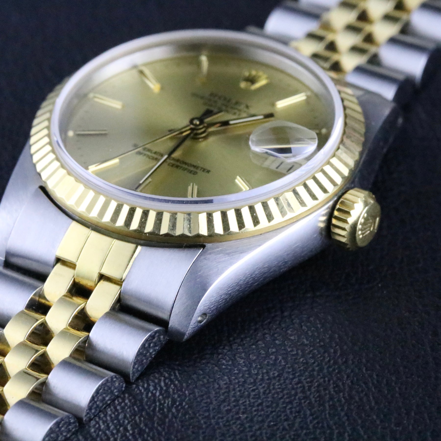 1986 Rolex 68273 Datejust 31mm Holes Case