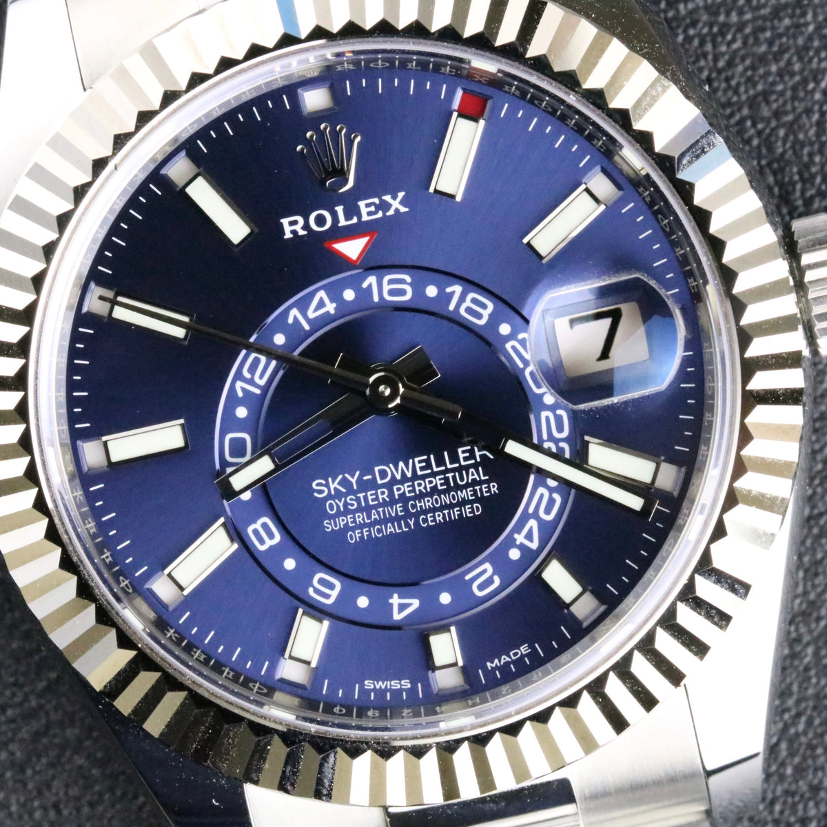 2020 Rolex 326934 Sky-Dweller Blue Dial