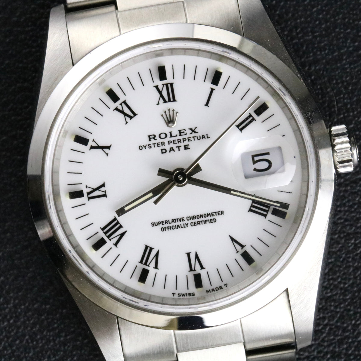 1999 Rolex 15200 34mm Date Model