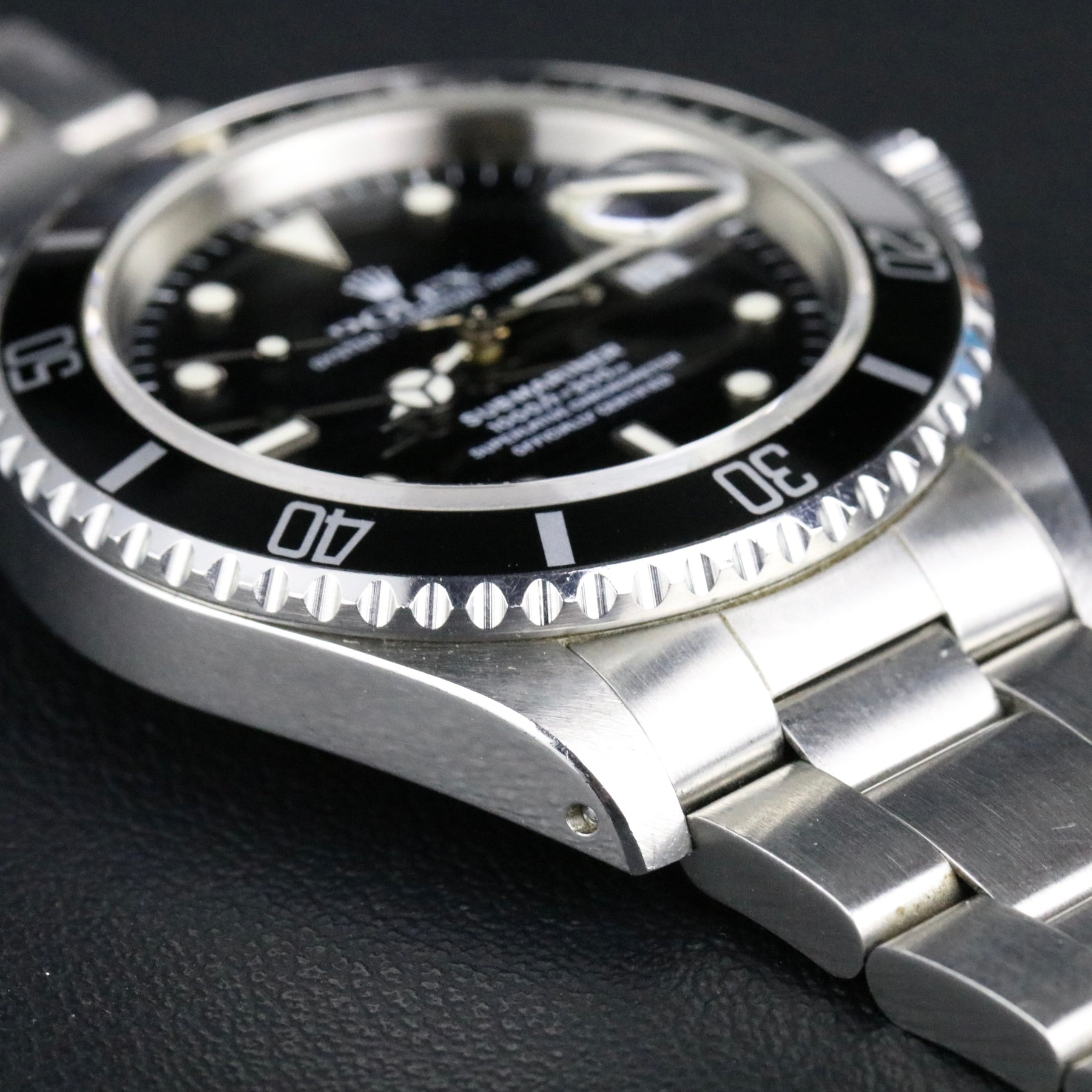 1991 Rolex 16610 Submariner Holes Case